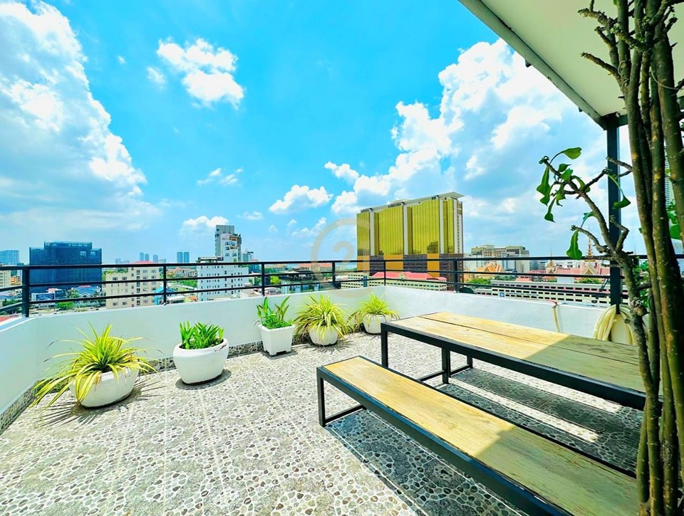 1 Bedroom Apartment for Rent at Tonle Bassac