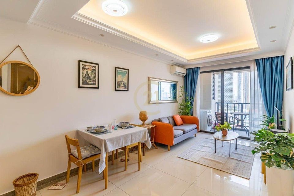 Lovely Two Bedroom for Rent at | R&F, Phnom Pennh