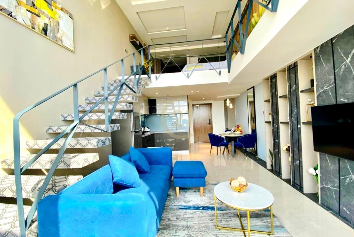 Modern Loft 1Bedroom For Rent At Tonle Bassac