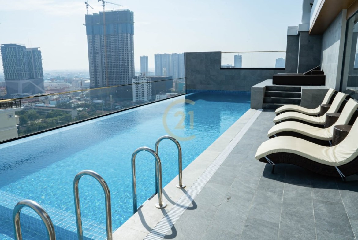 Beautiful One Bedroom For Rent At Boeung Trabek