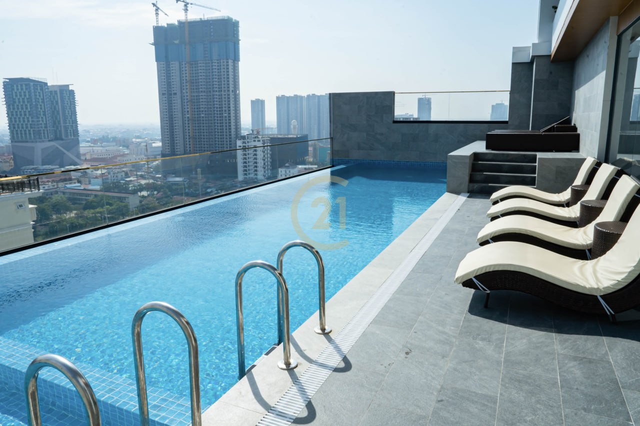 Beautiful One Bedroom For Rent At Boeung Trabek