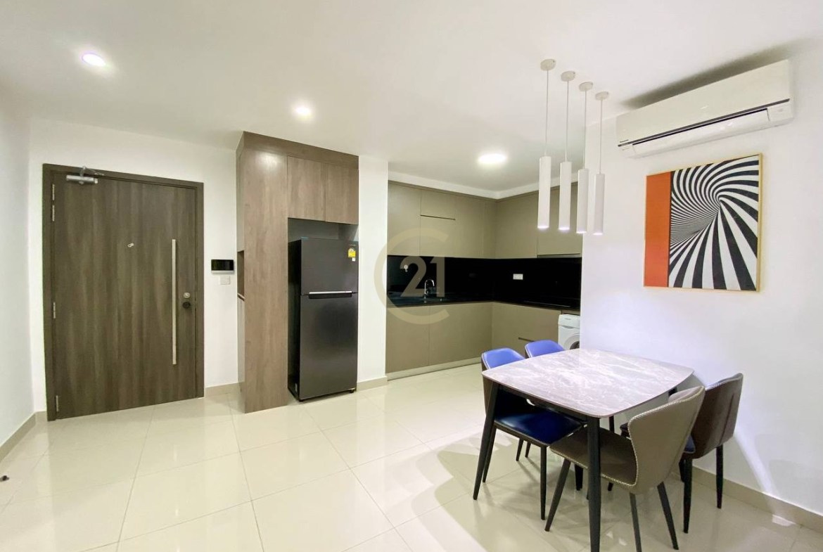 Condo Three Bedroom For Rent At Tonle Bassac