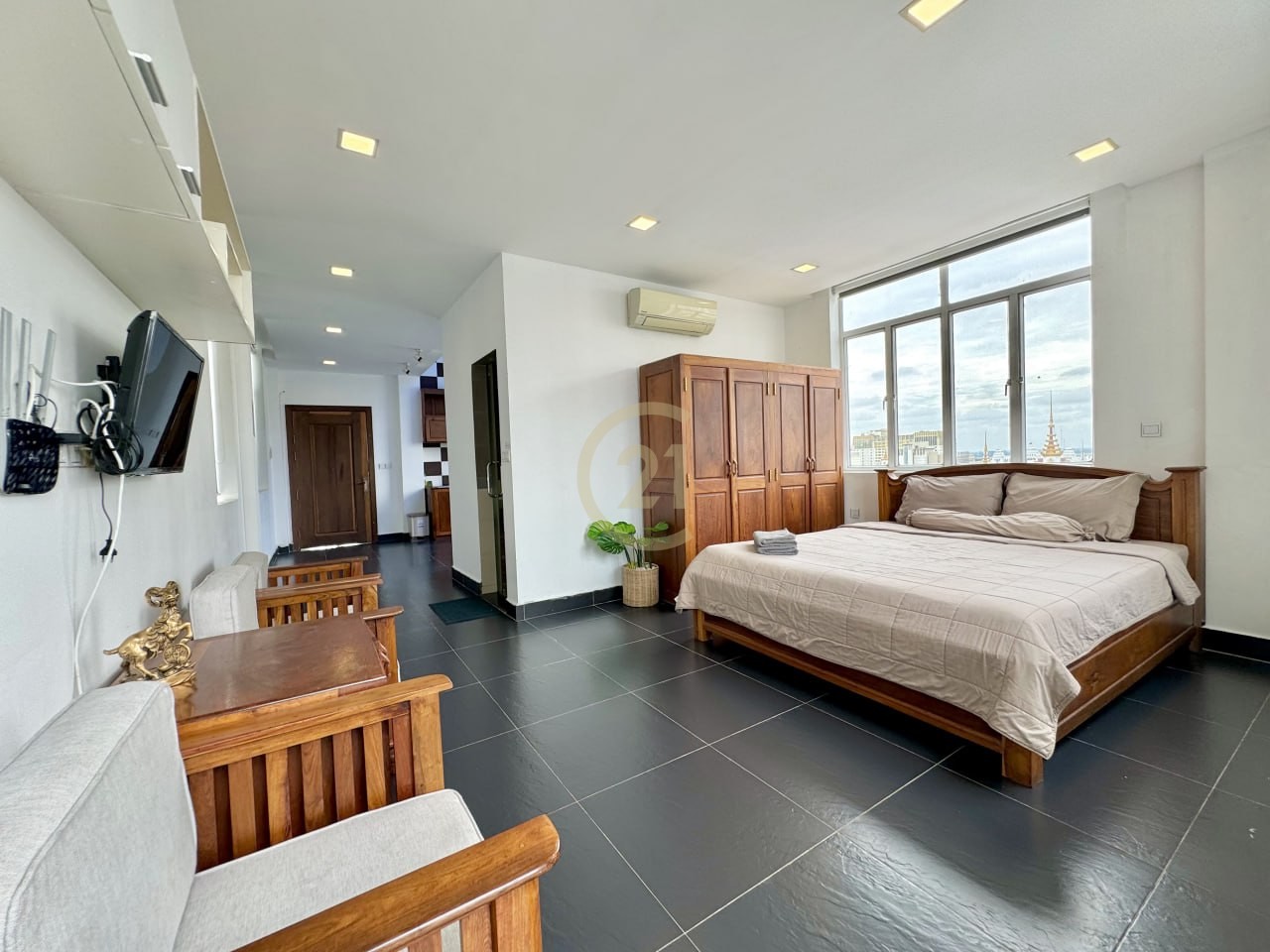 Good Studio for rent at BASSAC LAND