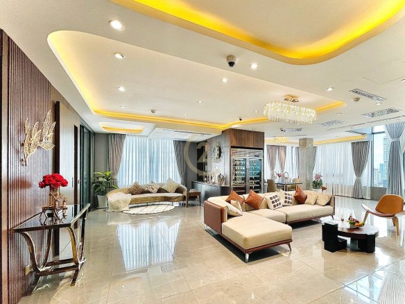 Luxury Penthouse 4 Bedroom For Sale At Tonle Basac