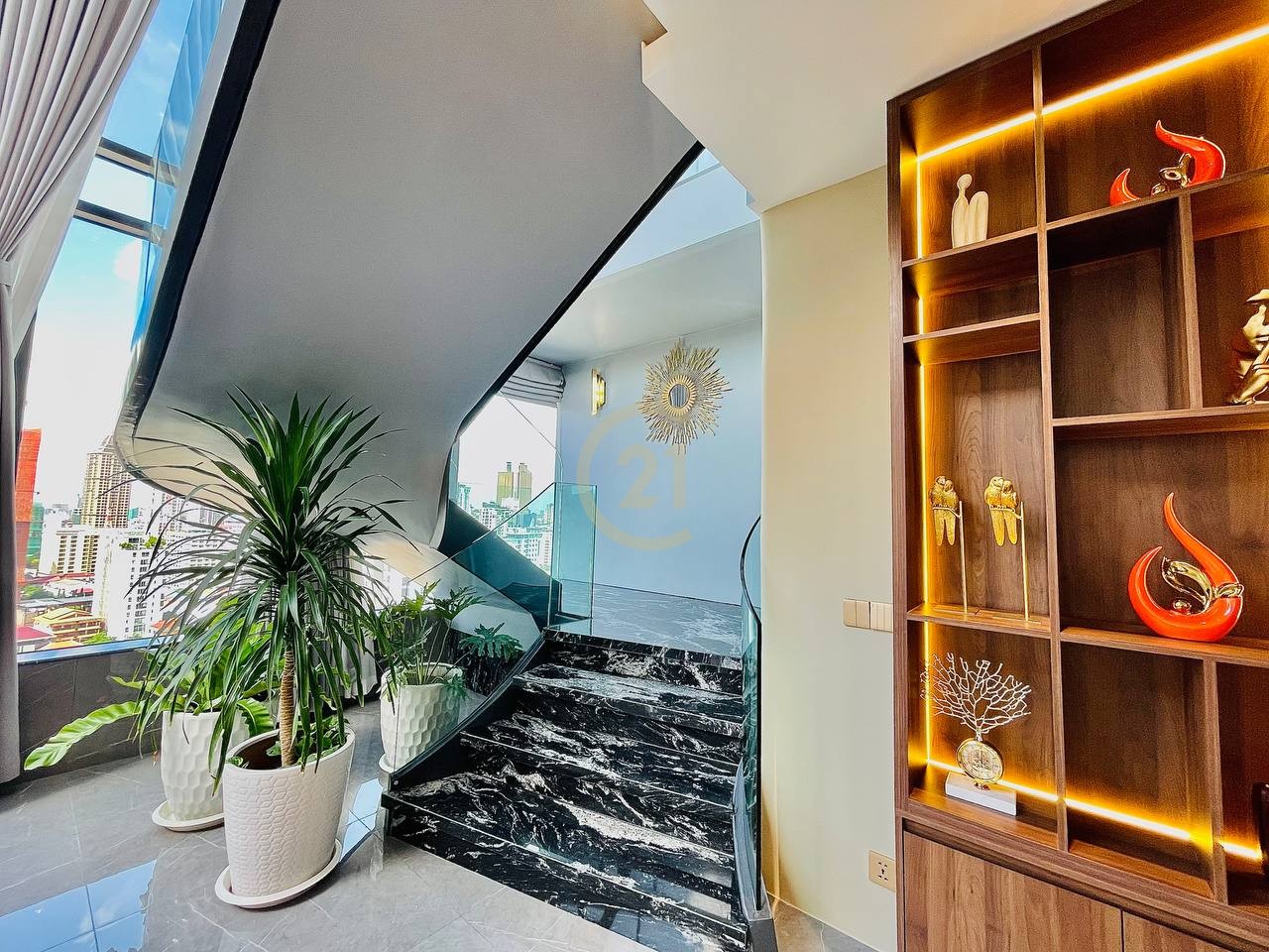 Greatest Duplex Penthouse for Sale at | Tonle Bassac, Phnom Penh