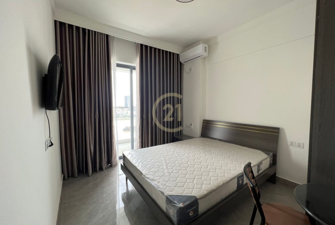 River View Studio Condo For Rent at Doun Penh