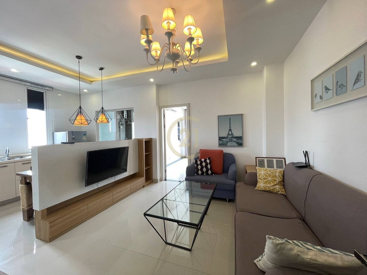 1Bed Serviced Apartment Rent at WatPhnom