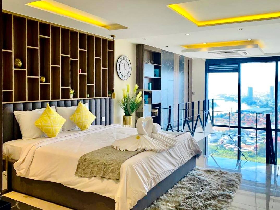 Modern Loft 1Bedroom For Rent At Tonle Bassac