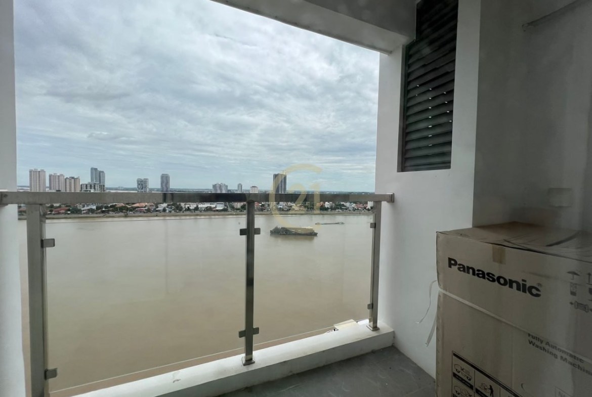 River View Studio Condo For Rent at Doun Penh