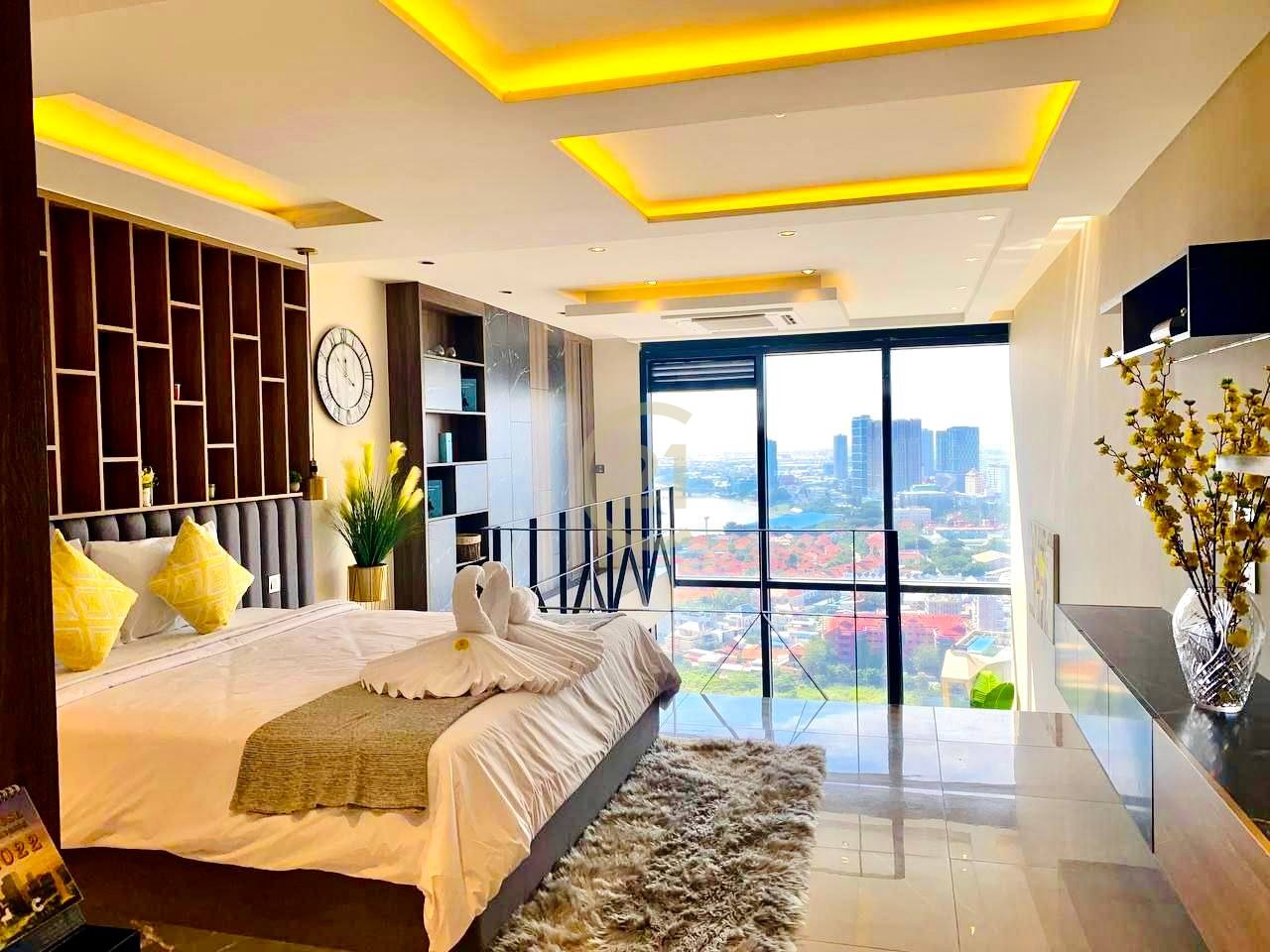 Modern Loft 1Bedroom For Rent At Tonle Bassac