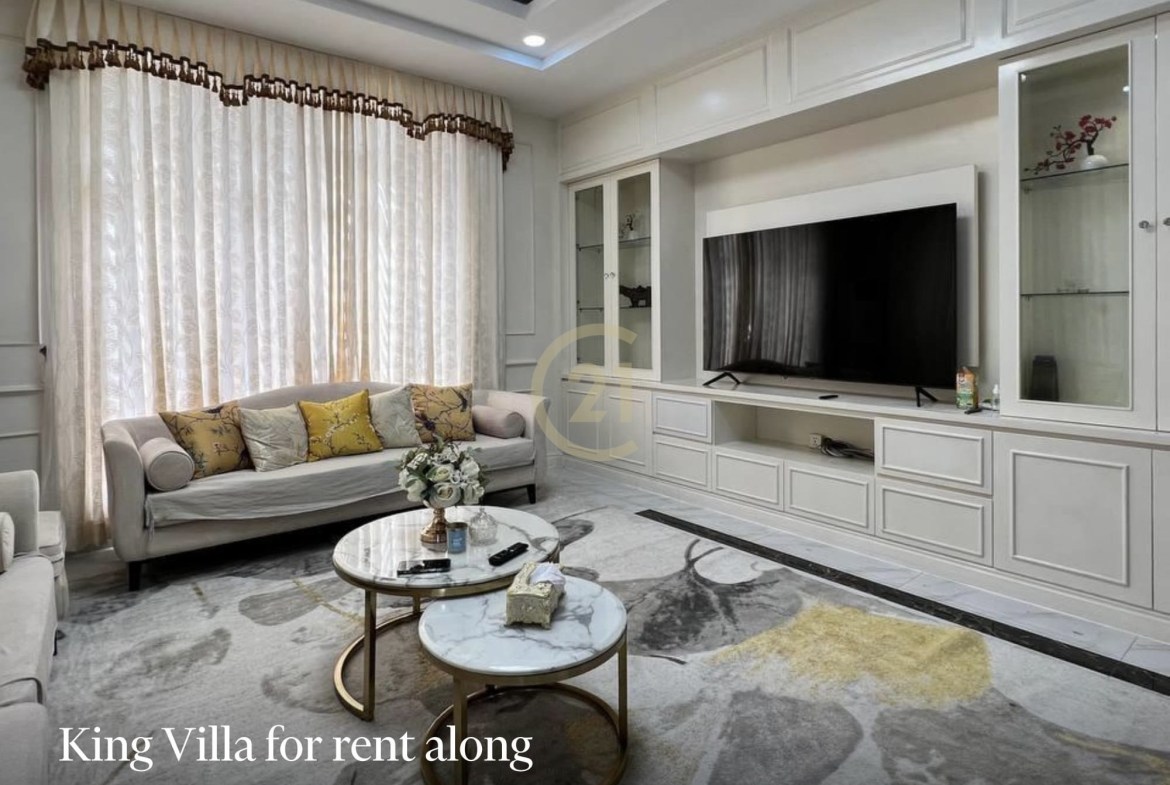 King Villa for Rent at | Chbar Aompov, Phnom Penh