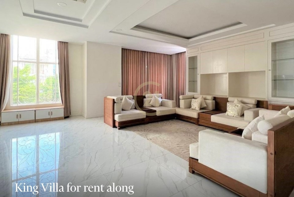 King Villa for Rent at | Chbar Aompov, Phnom Penh