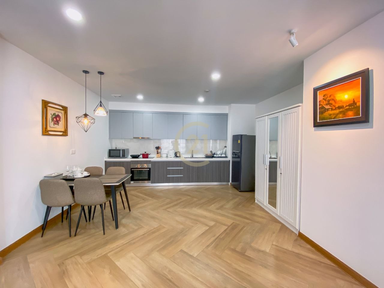 Modern One Bedroom For Rent At BKK1