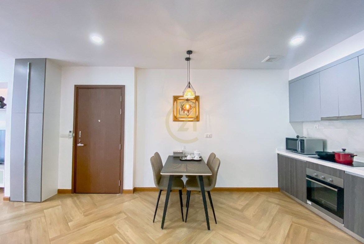 Modern One Bedroom For Rent At BKK1