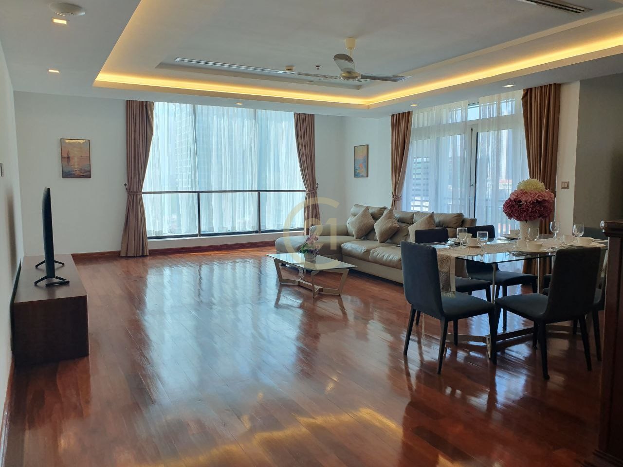 Brand new 3-Bedroom for Rent at | BKK1, Phnom Penh