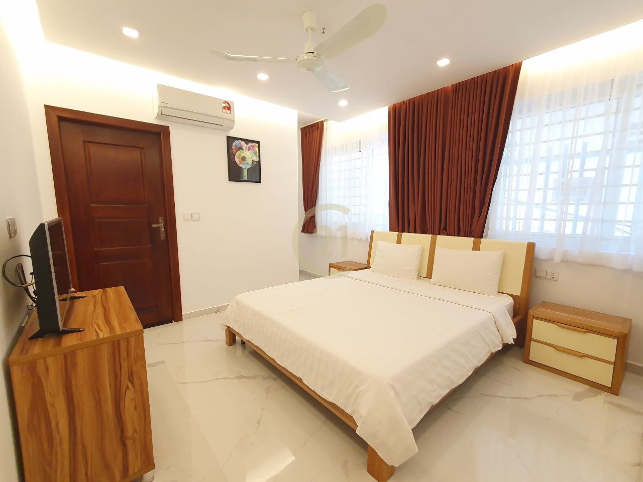 Brand new One Bedroom for Rent at | BKK1, Phnom Penh