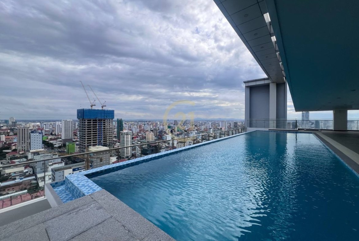Brand New One Bedroom For Rent At BKK1
