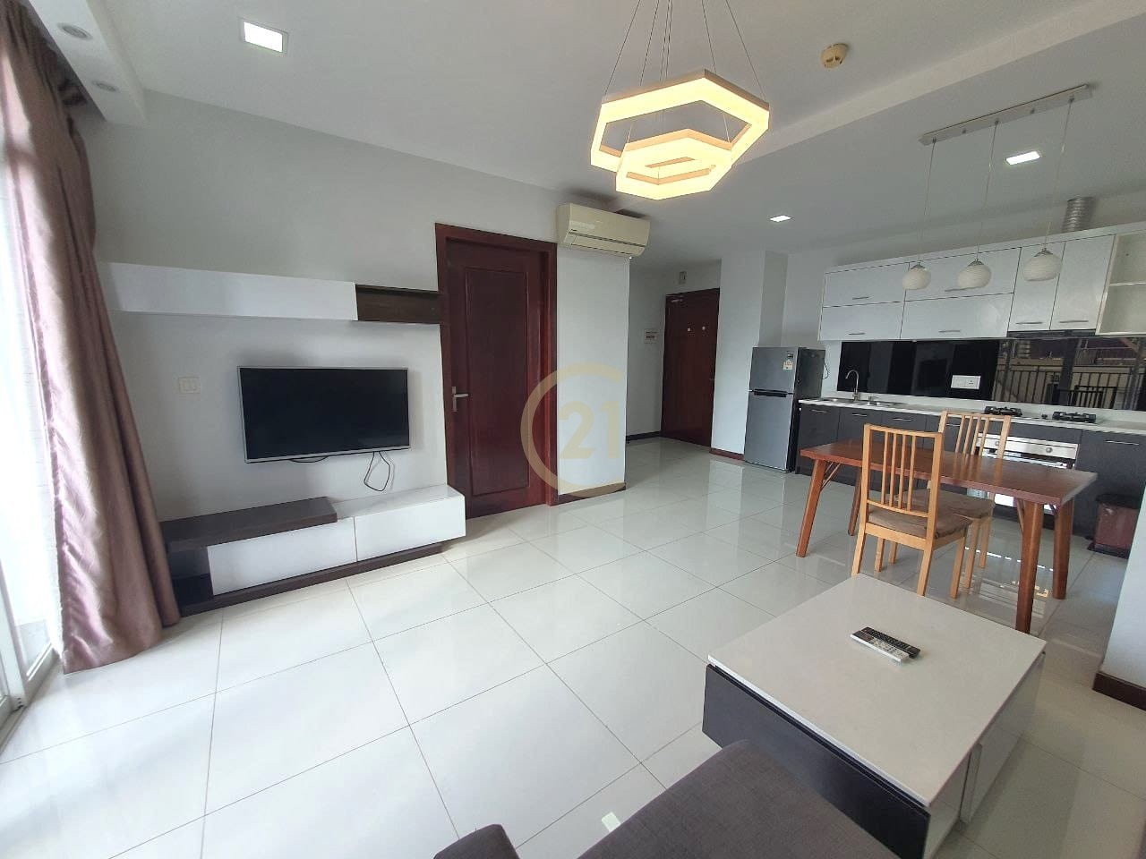 Specious 1 Bed Apt For Rent At Tonle Bassac