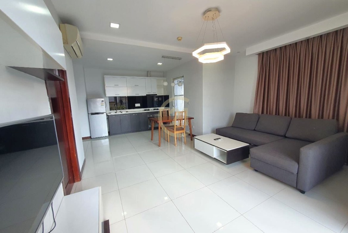 Specious 1 Bed Apt For Rent At Tonle Bassac