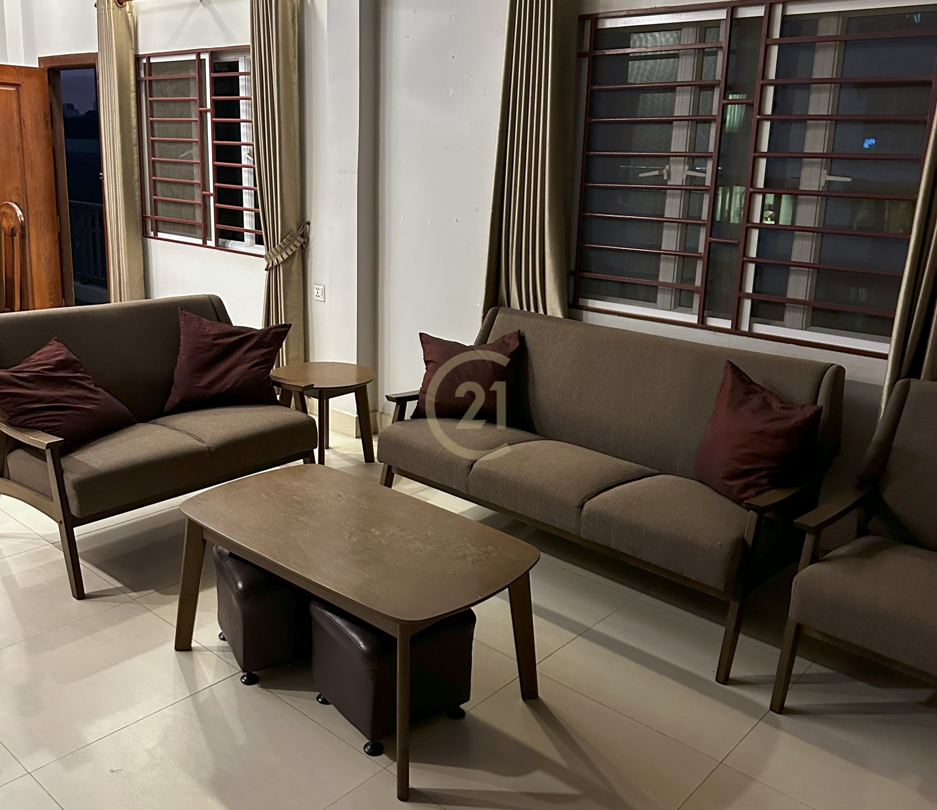 Western One Bedroom for Rent at BKK3, Phnom Penh