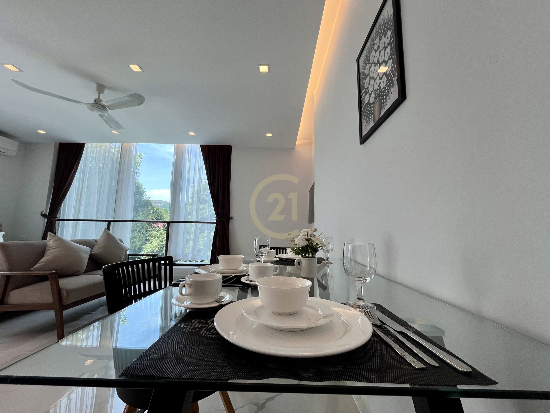 Luxury Studio Room for Rent | BKK1 – Prime Location