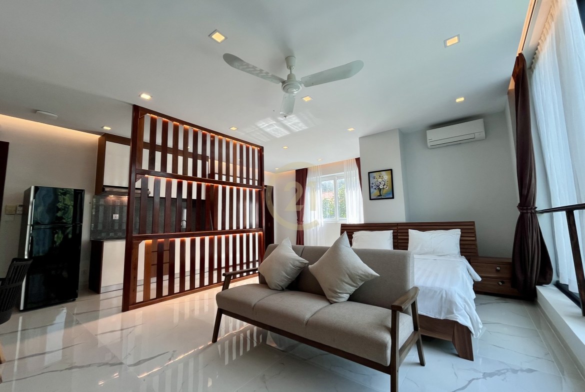 Luxury Studio Room for Rent | BKK1 – Prime Location