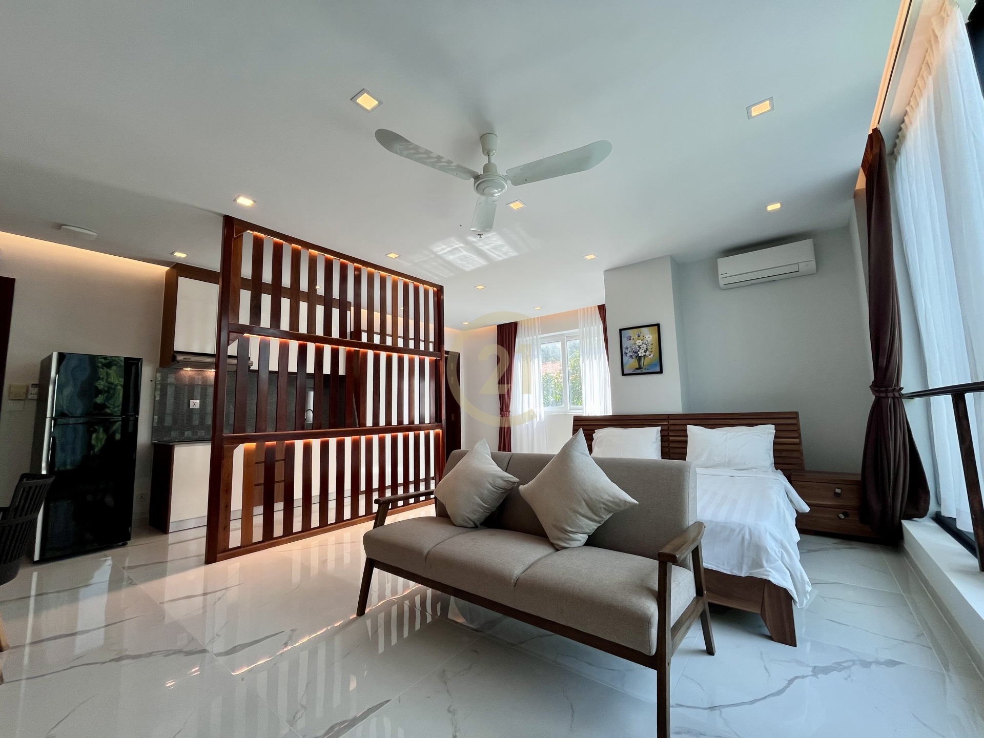 Luxury Studio Room for Rent | BKK1 – Prime Location