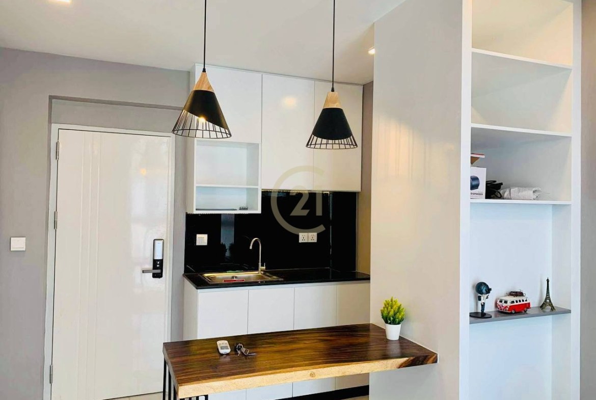 Stylish Condo 1 Bedroom For Rent at Sen Sok