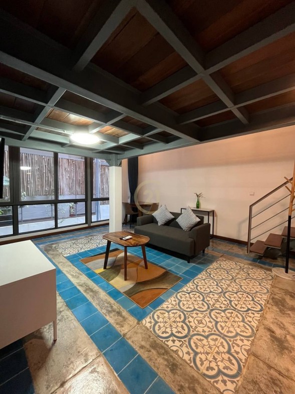 Renovated Duplex room for Rent at | BKK3, Phnom Penh