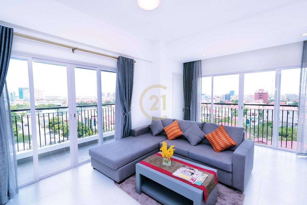 Luxury Two Bedroom for Rent at | BKK1, Phnom Penh