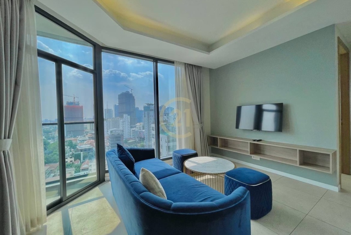 Stylish 3 Bedroom For Rent At Tonle Bassac