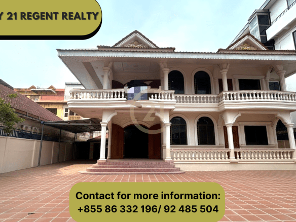 Spacious 6-Bedroom Villa with Luxurious Amenities in Toul Kork