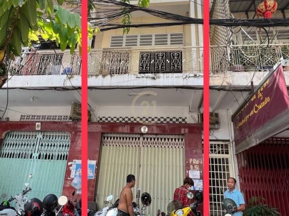 Affordable 2-Bedroom Flat House for Rent Daun Penh