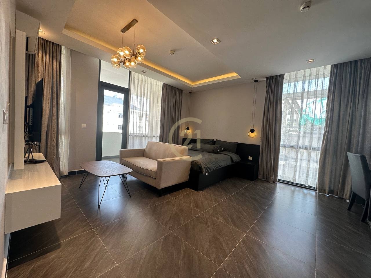 Luxury Studio for rent at Doun Penh