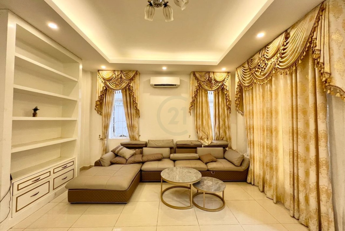 Twin Villa For Rent at Borey Orkide 2004