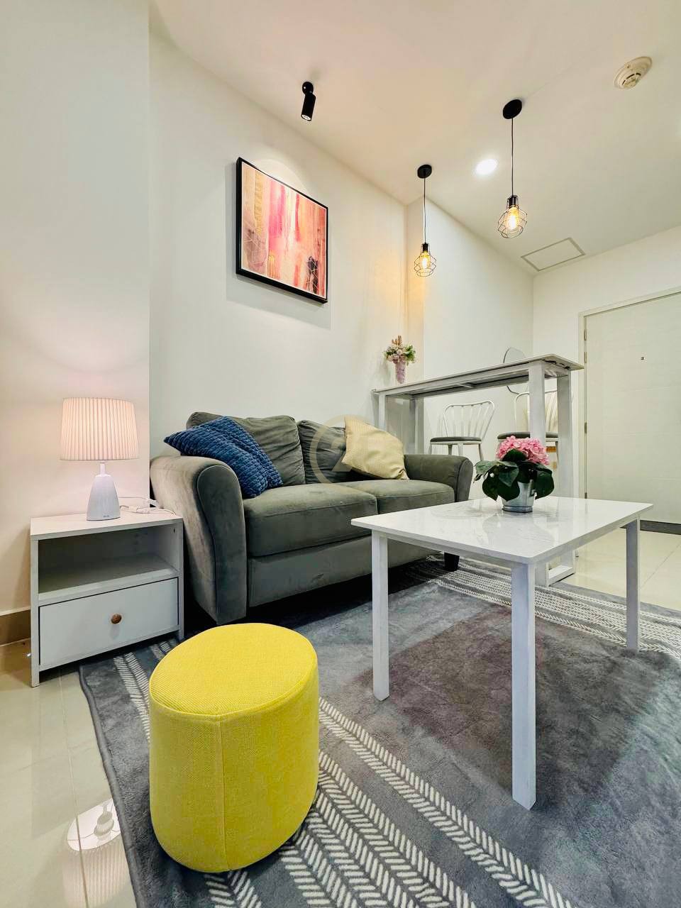 Cozy 1 Condo Bedroom For Rent at Toul Kork