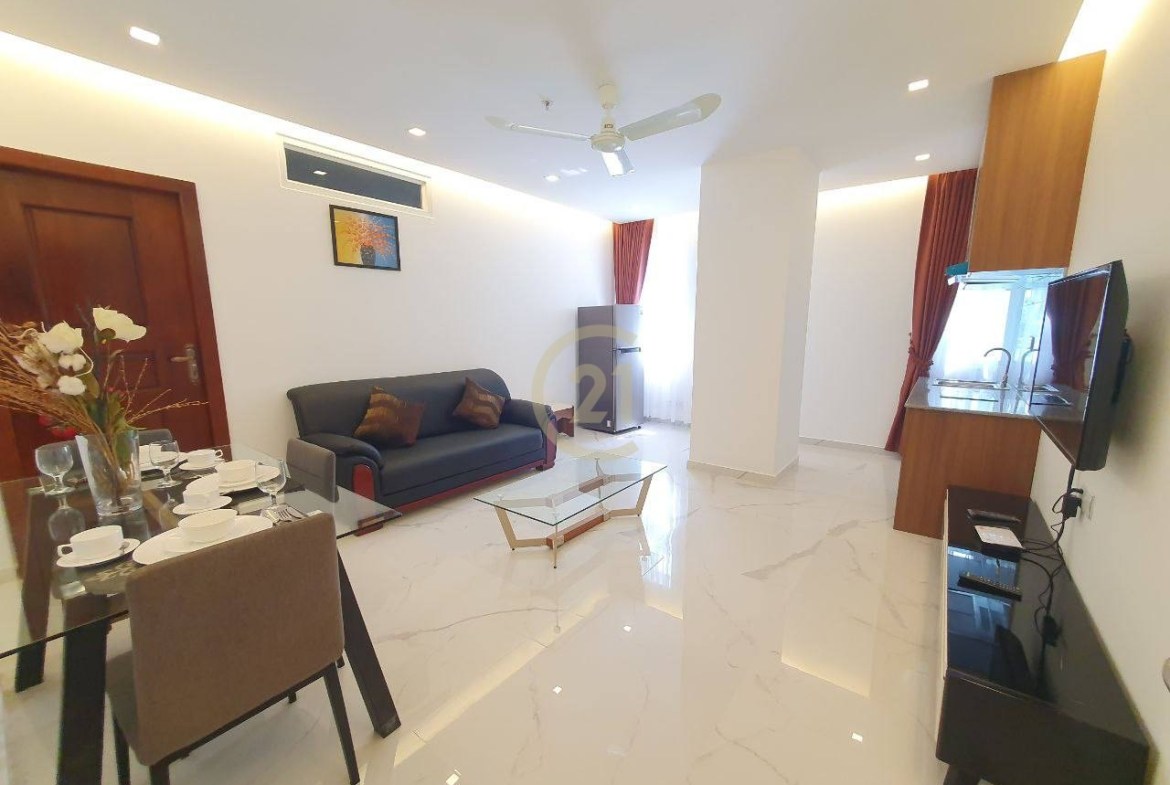 Luxury 1-Bedroom for Rent | BKK1, Phnom Penh