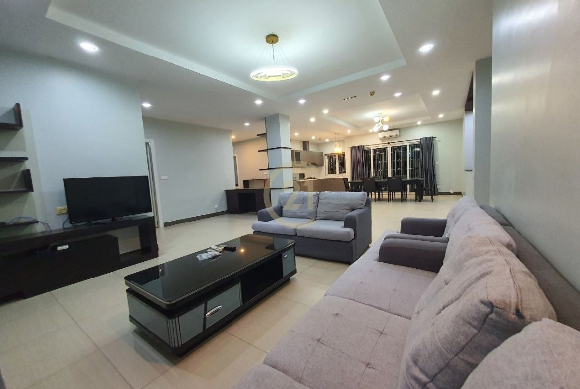Specious 4 Bedroom For Rent At Toul Kork