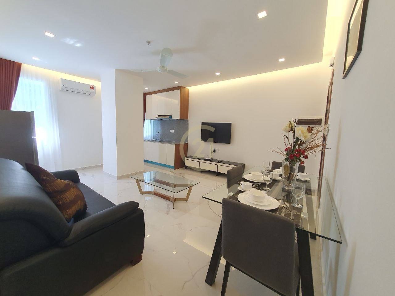 Luxury 1-Bedroom for Rent | BKK1, Phnom Penh