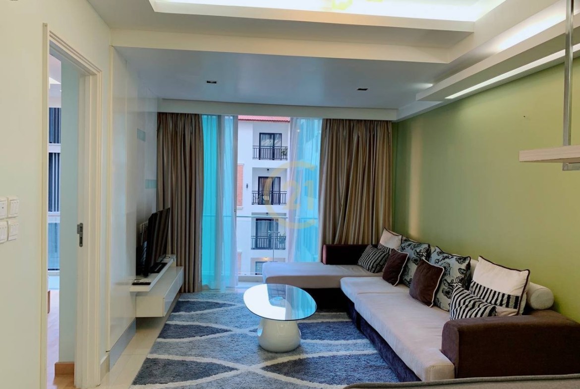 Luxury 2-Bedroom Serviced Apartment for Lease in BKK1