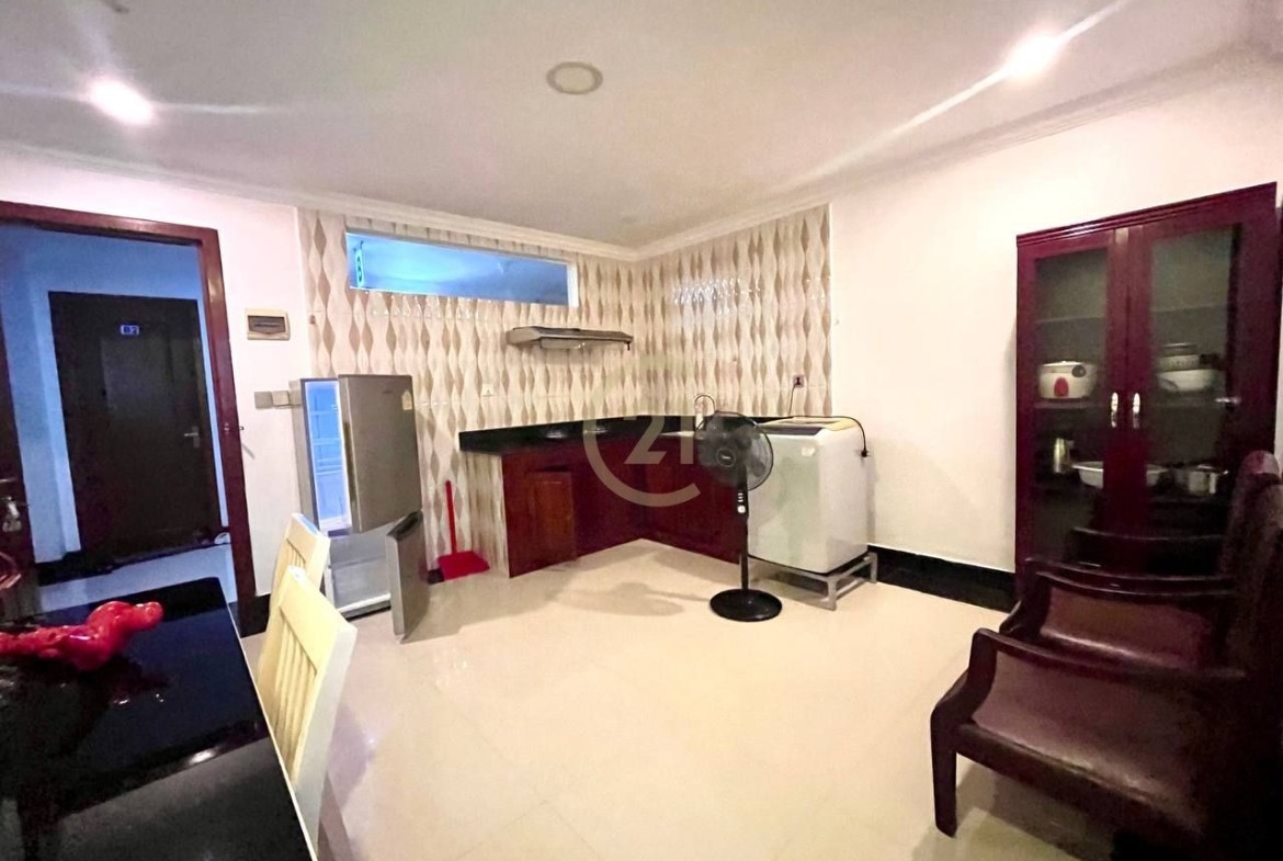 Cozy One Bedroom For Rent At Tonle Bassac