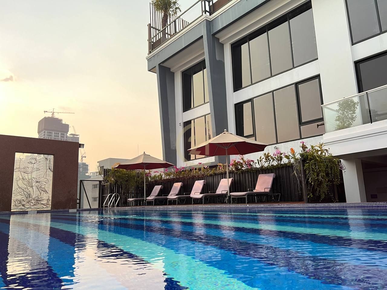 Spacious 1-Bedroom Apartment for Rent in BKK1 |Phnom Penh