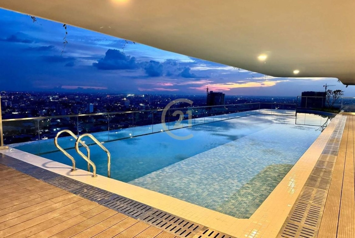 2 Bedroom Condo For Rent Near Aeon Mall Sen Sok