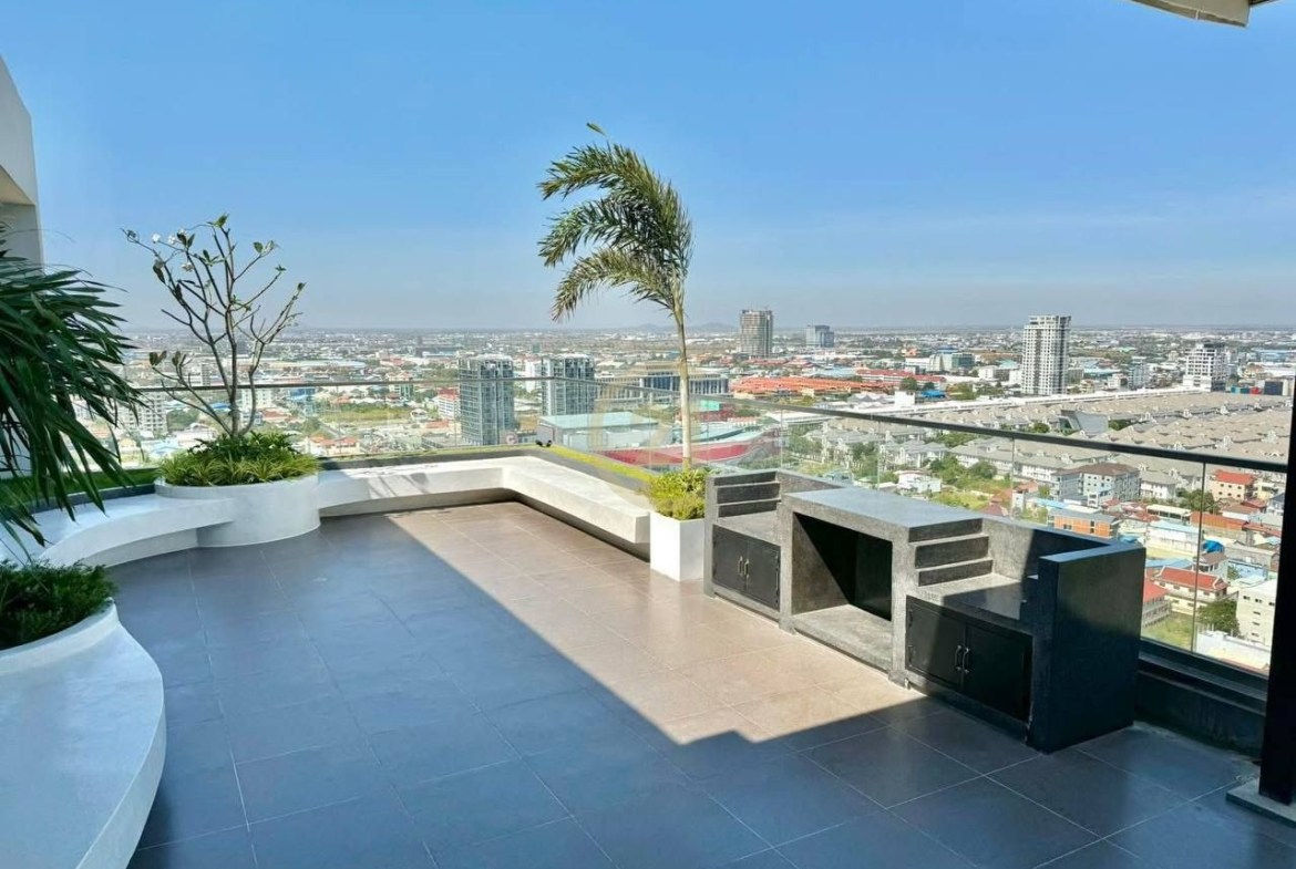 2 Bedroom Condo For Rent Near Aeon Mall Sen Sok