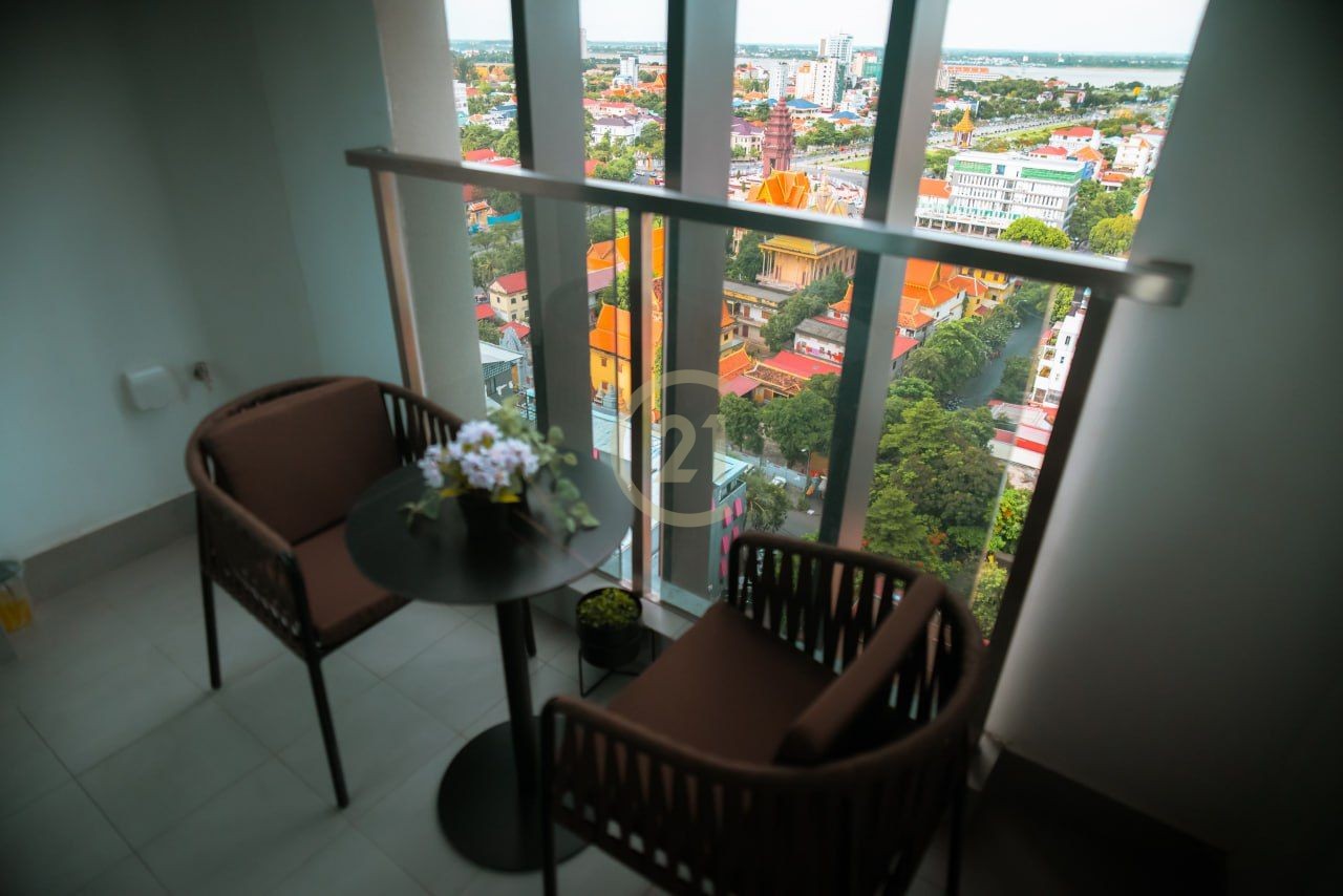 Modern 1-BR Apartment for Rent in BKK1