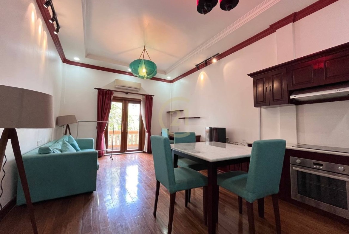 Cozy One Bedroom For Rent At BKK1