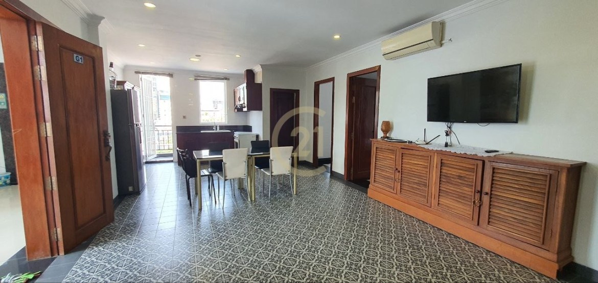 3 Bedroom Apartment For Rent at Tonle Bassac