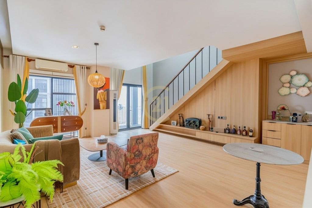 Duplex Penthouse 3 Bedroom For Rent at Sen Sok