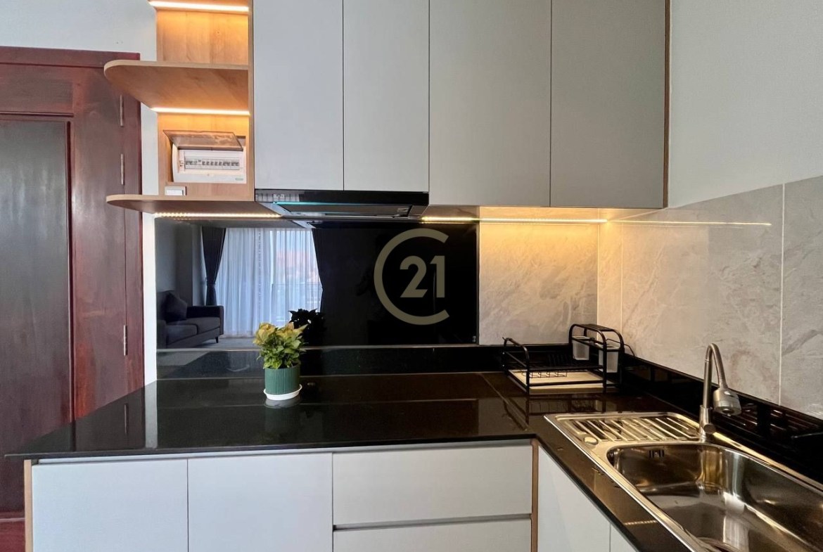 Luxury One Bedroom For Rent At Tonle Bassac