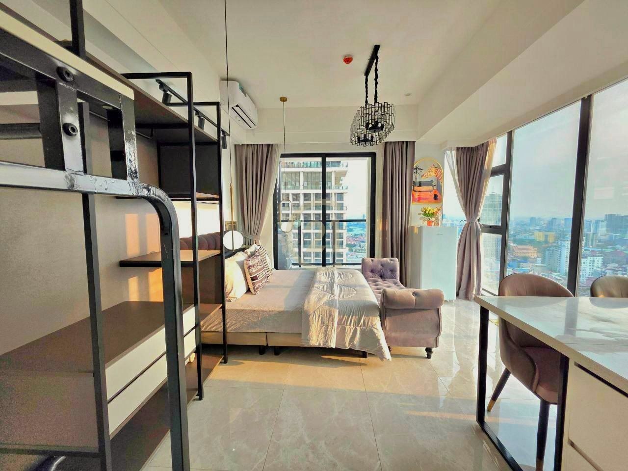 Best Studio Room for Rent at Tonle Bassac